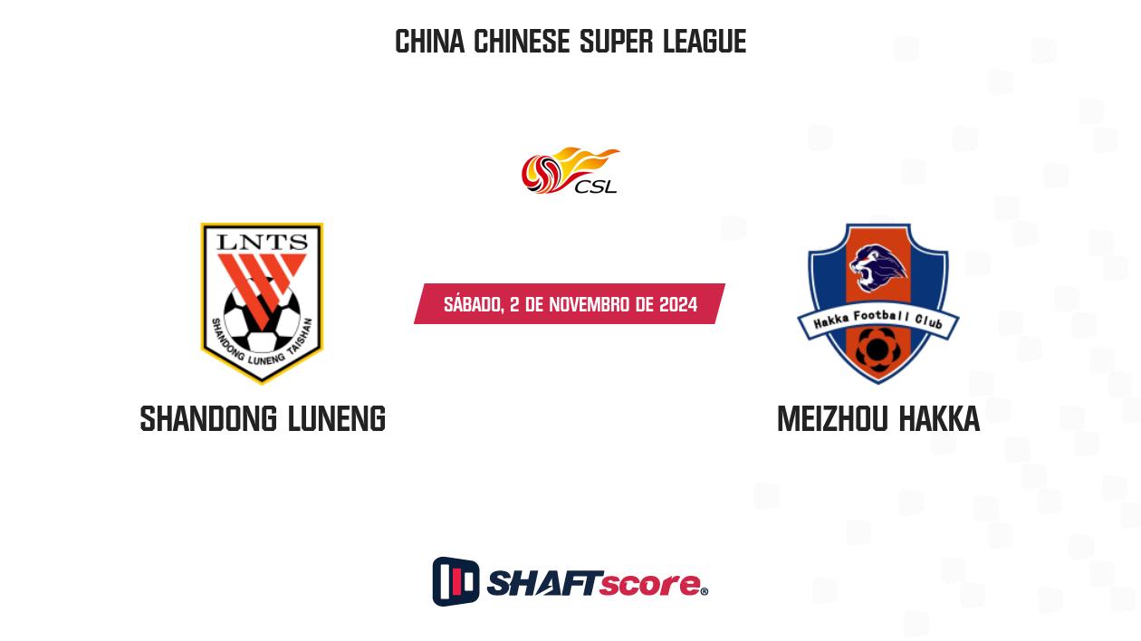 Palpite: Shandong Luneng vs Meizhou Hakka