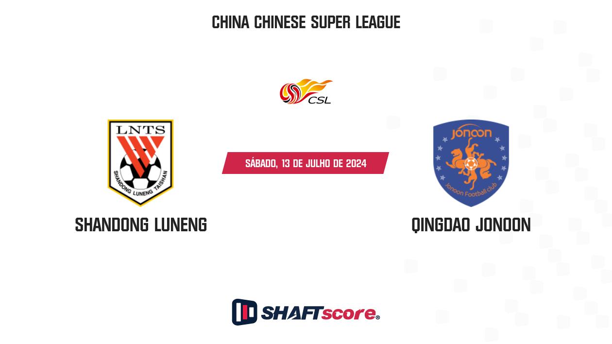 Palpite: Shandong Luneng vs Qingdao Jonoon