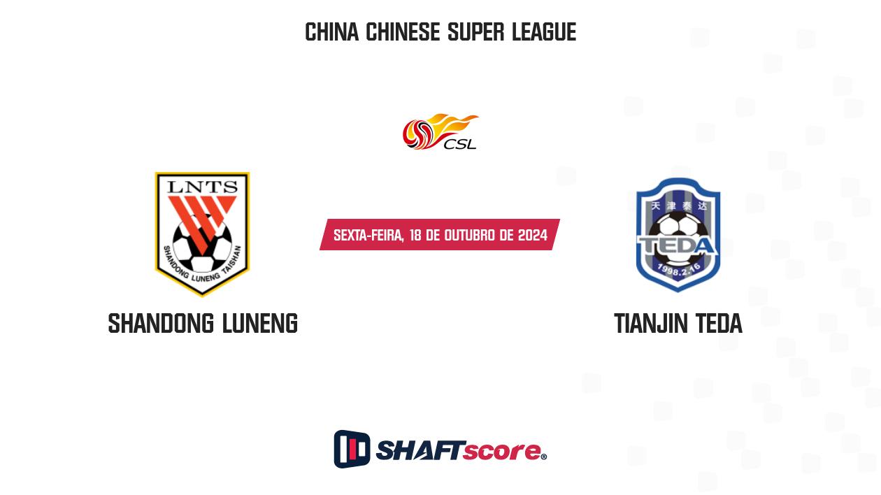 Palpite: Shandong Luneng vs Tianjin Teda