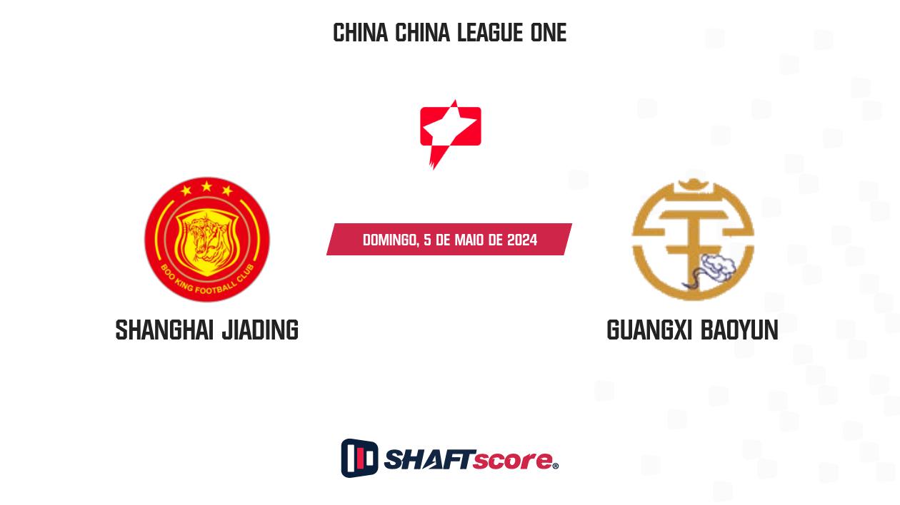 Palpite: Shanghai Jiading vs Guangxi Baoyun