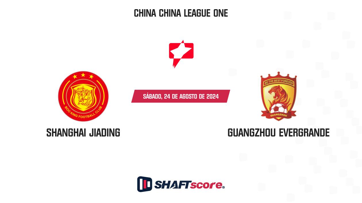 Palpite: Shanghai Jiading vs Guangzhou Evergrande