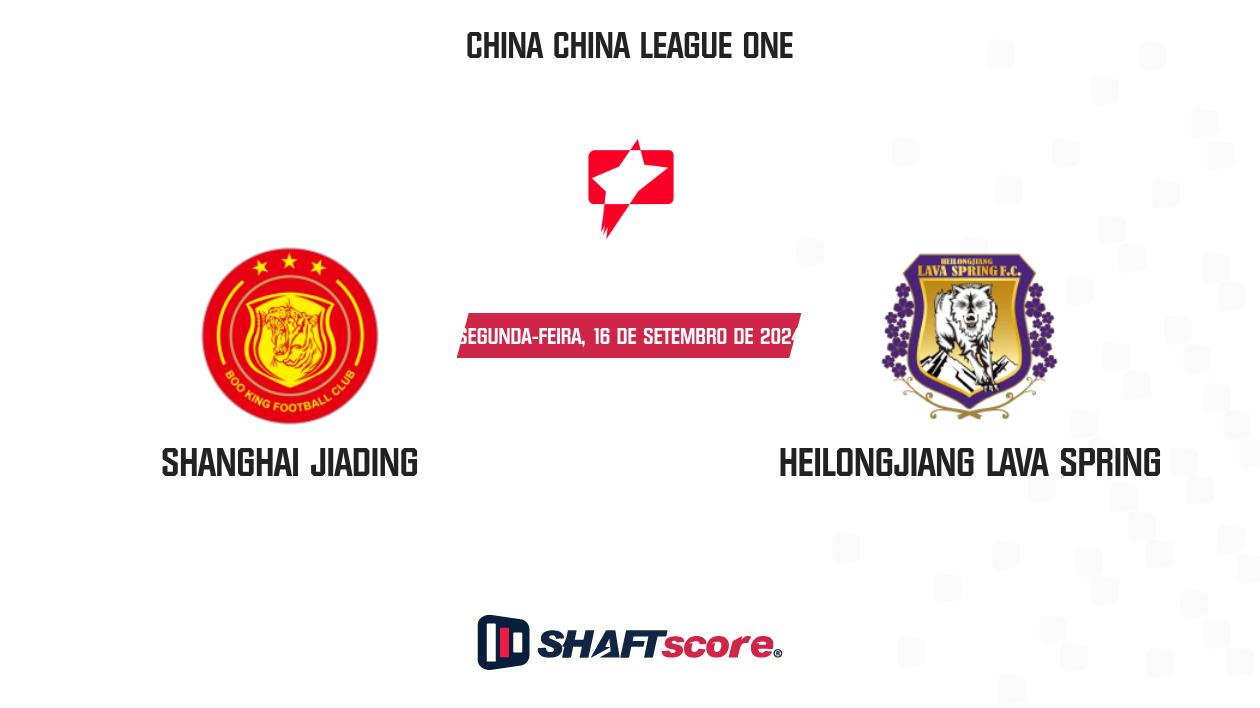 Palpite: Shanghai Jiading vs Heilongjiang Lava Spring