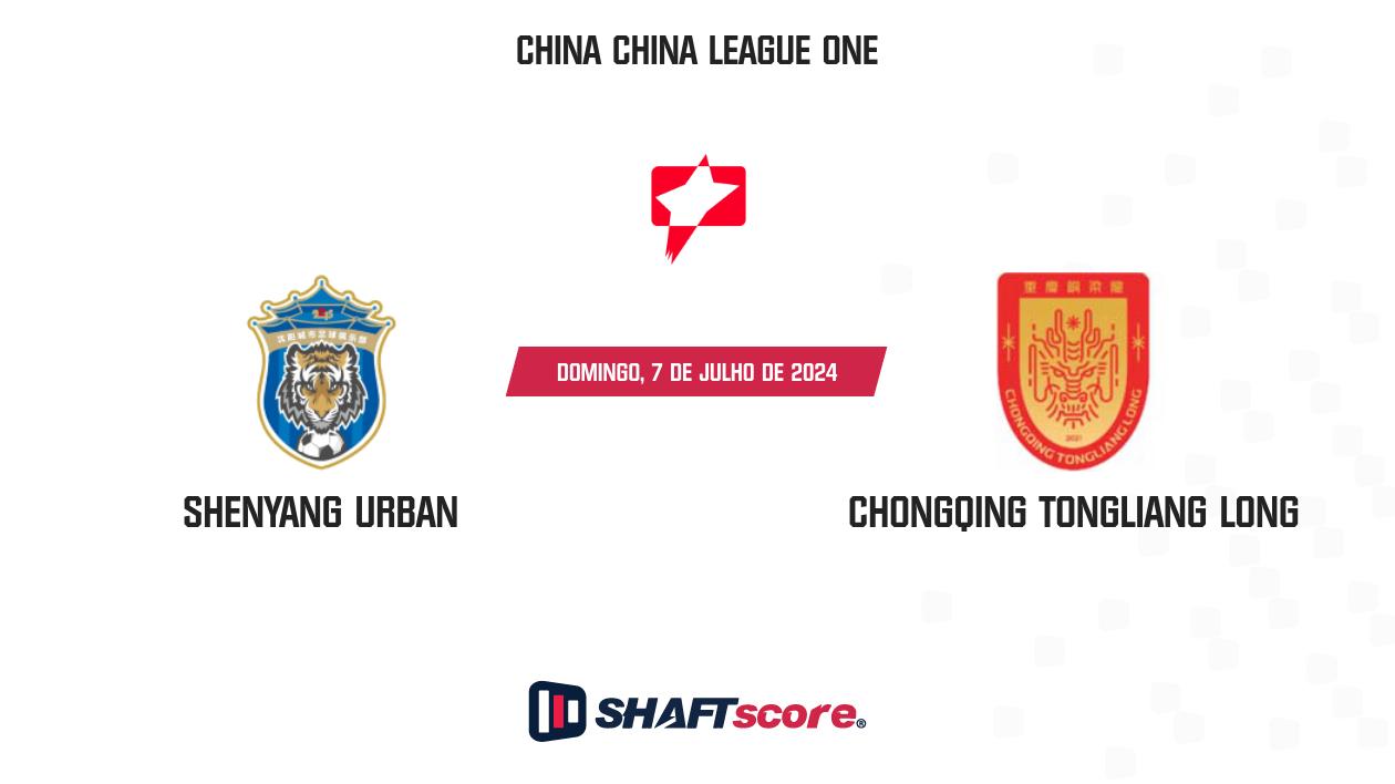 Palpite: Shenyang Urban vs Chongqing Tongliang Long