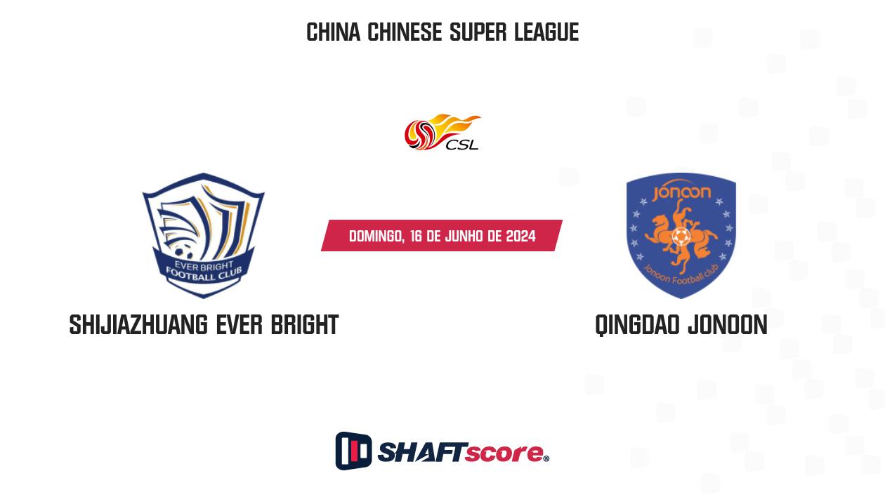 Palpite: Shijiazhuang Ever Bright vs Qingdao Jonoon