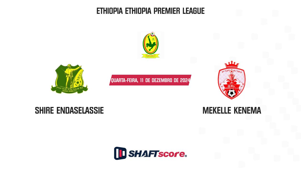 Palpite: Shire Endaselassie vs Mekelle Kenema