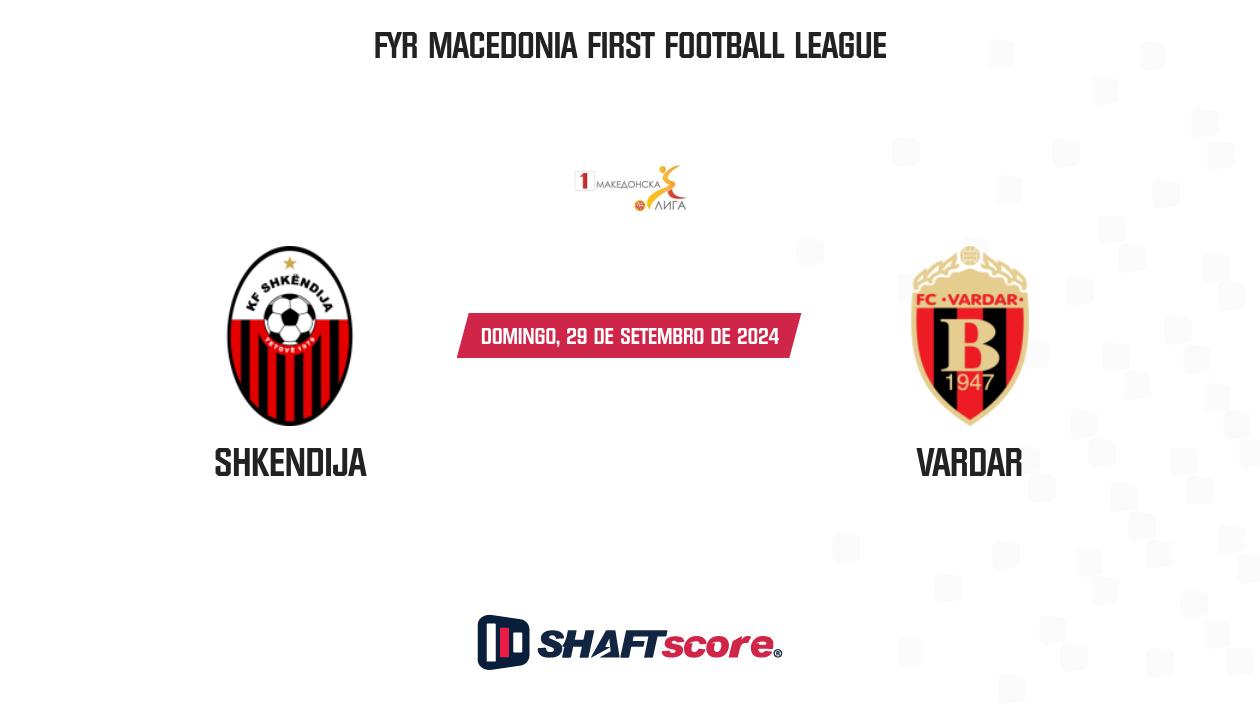 Palpite: Shkendija vs Vardar