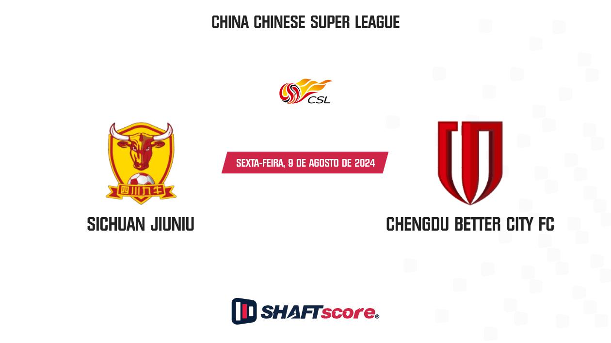 Palpite: Sichuan Jiuniu vs Chengdu Better City FC