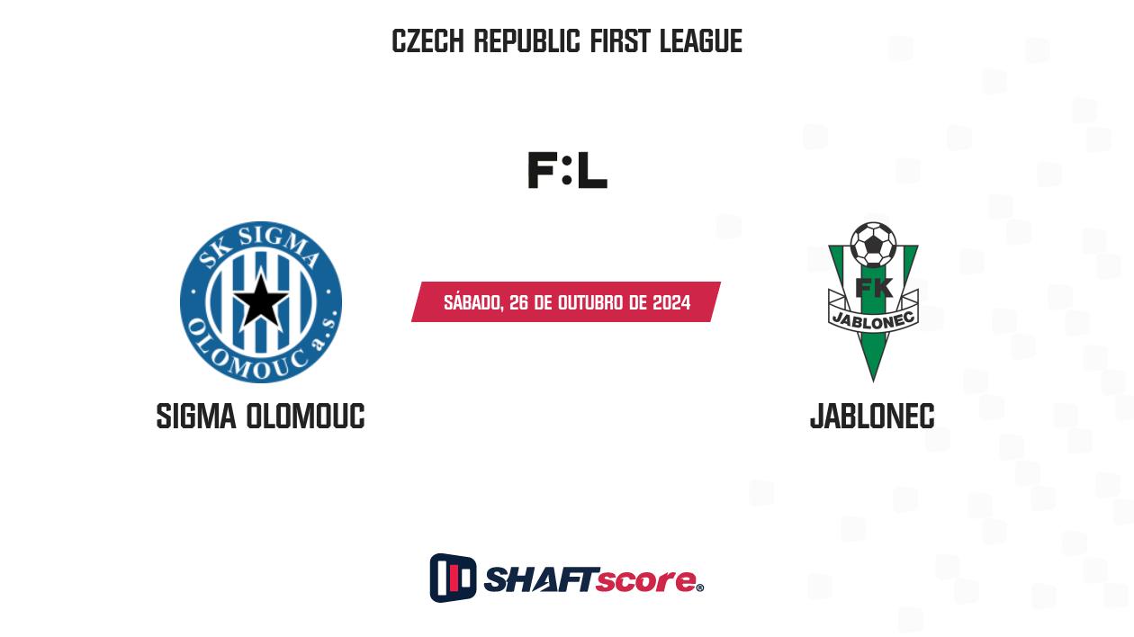 Palpite: Sigma Olomouc vs Jablonec