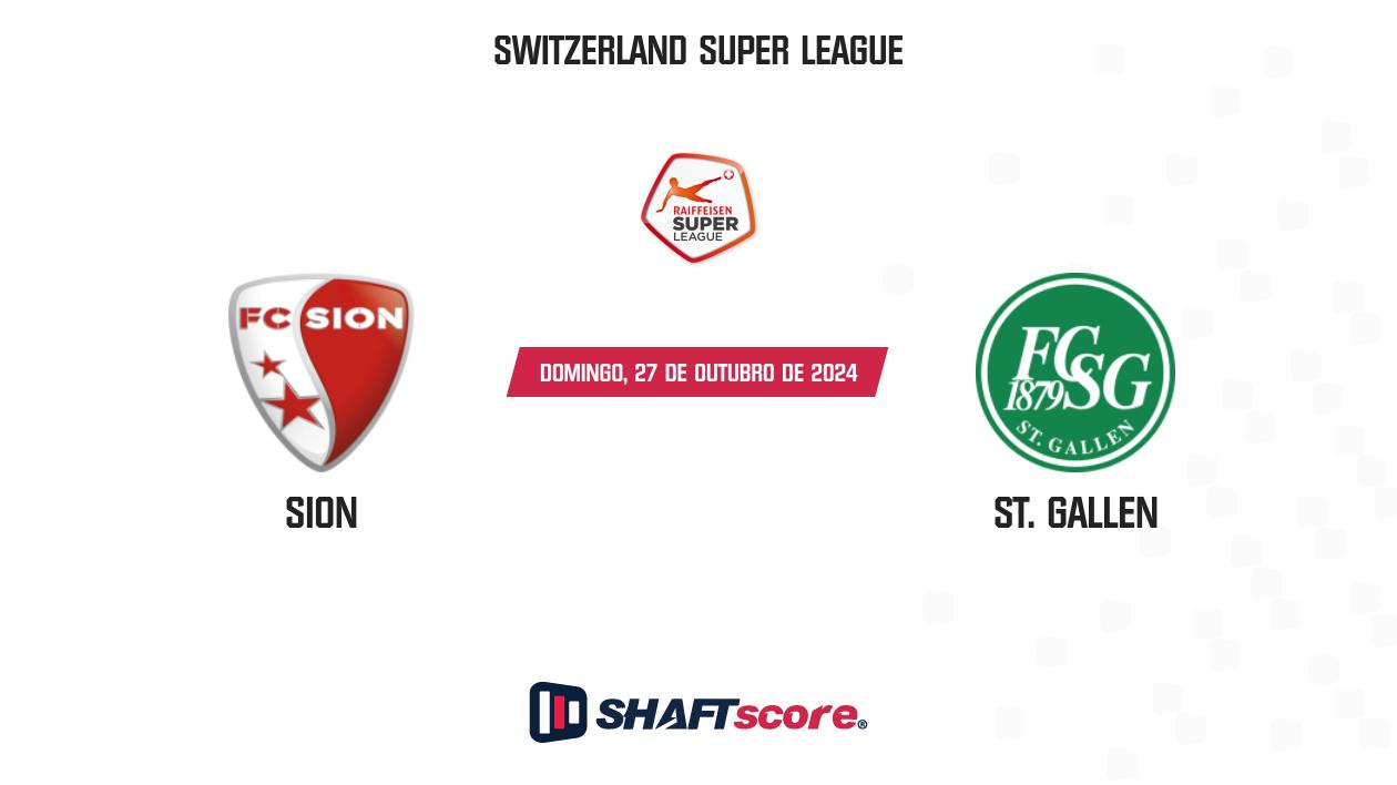 Palpite: Sion vs St. Gallen