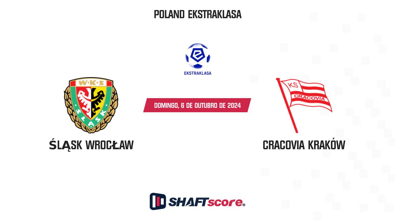 Palpite: Śląsk Wrocław vs Cracovia Kraków