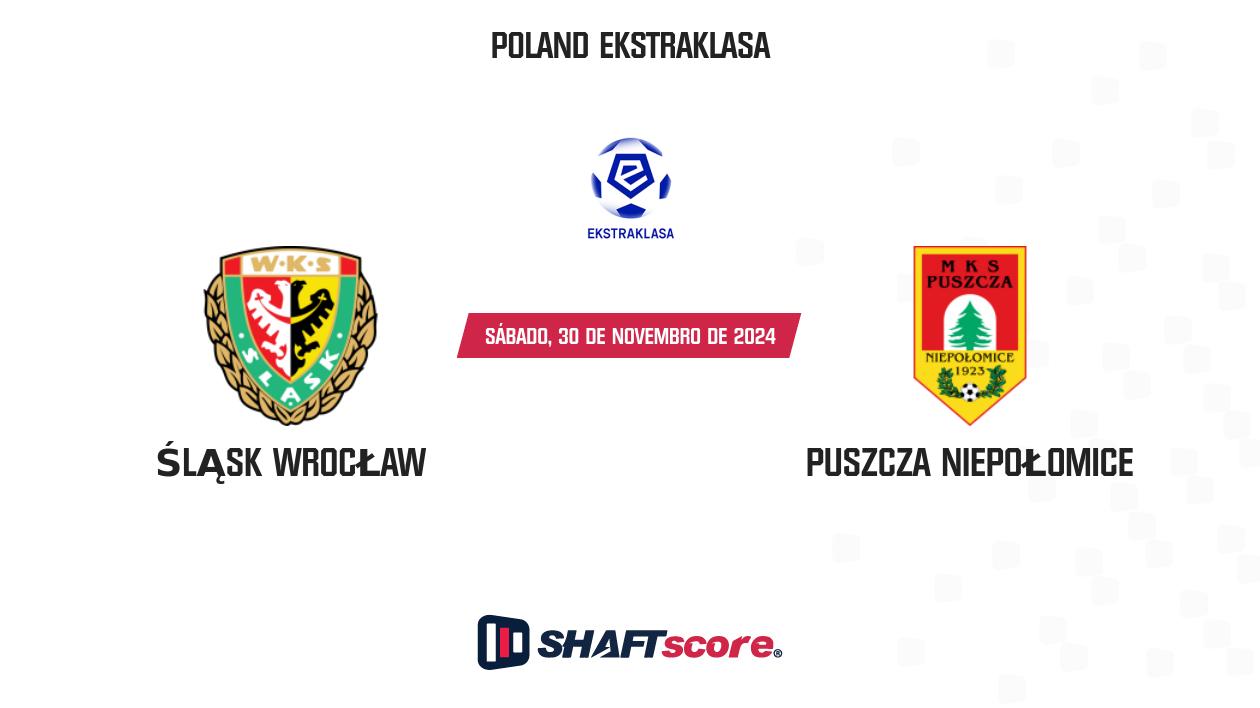 Palpite: Śląsk Wrocław vs Puszcza Niepołomice