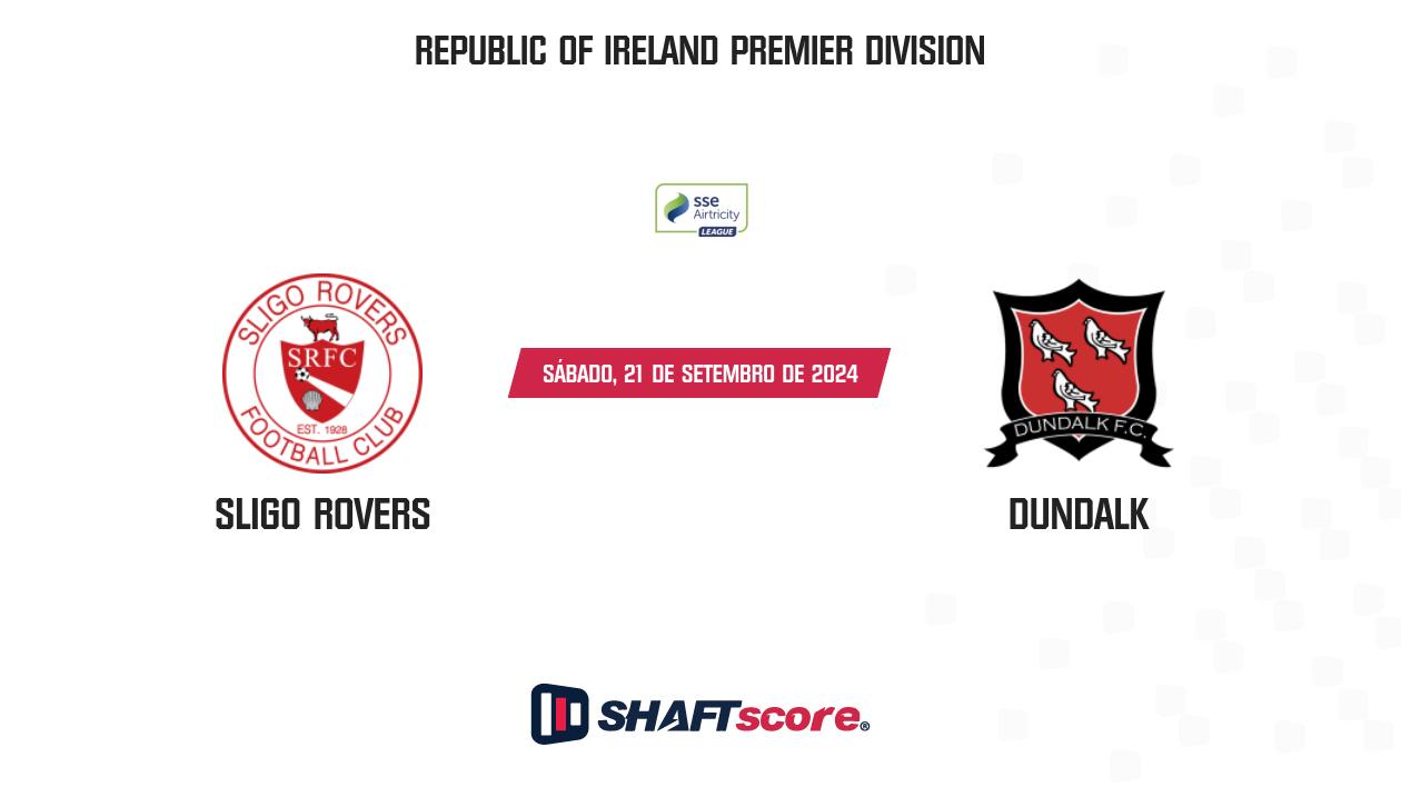 Palpite: Sligo Rovers vs Dundalk