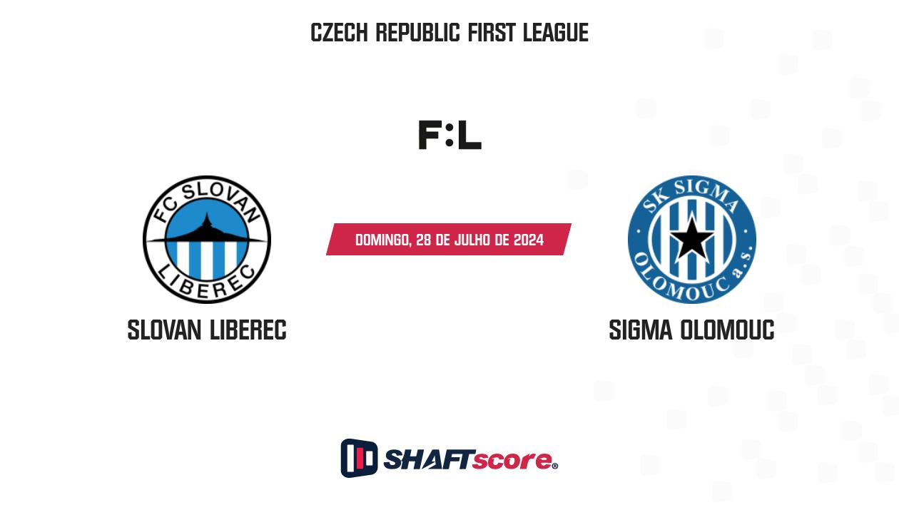 Palpite: Slovan Liberec vs Sigma Olomouc