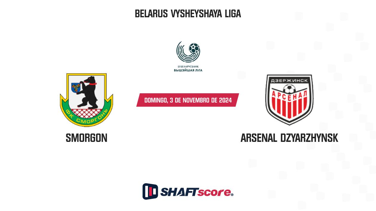 Palpite: Smorgon vs Arsenal Dzyarzhynsk