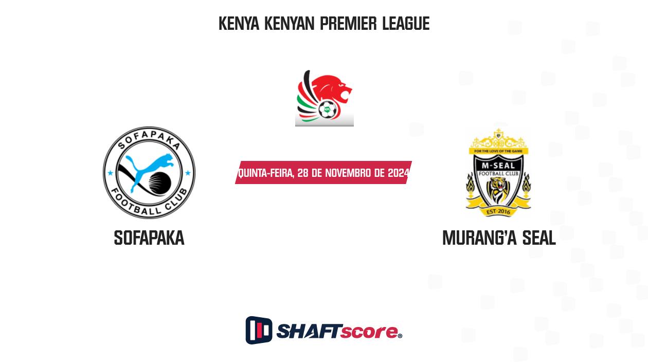 Palpite: Sofapaka vs Murang'a SEAL