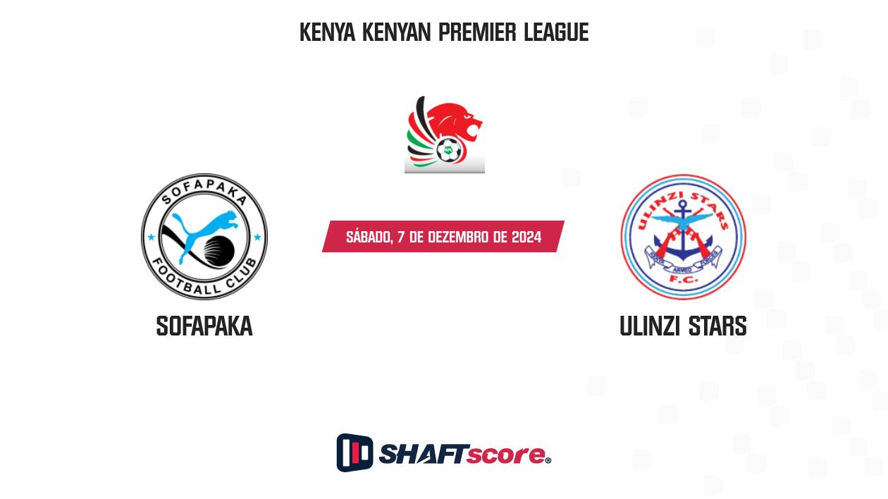 Palpite: Sofapaka vs Ulinzi Stars