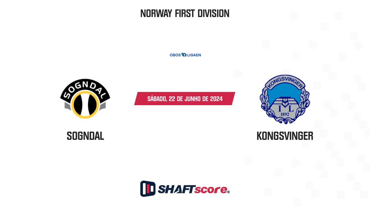 Palpite: Sogndal vs Kongsvinger