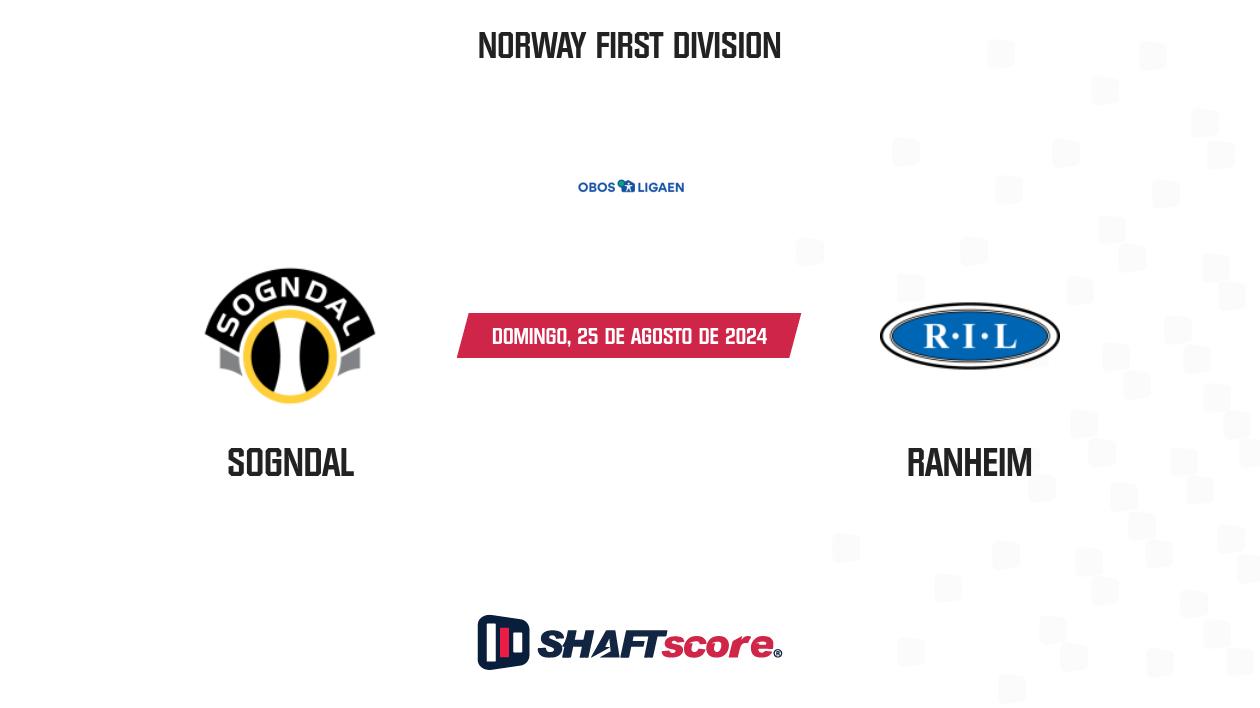 Palpite: Sogndal vs Ranheim