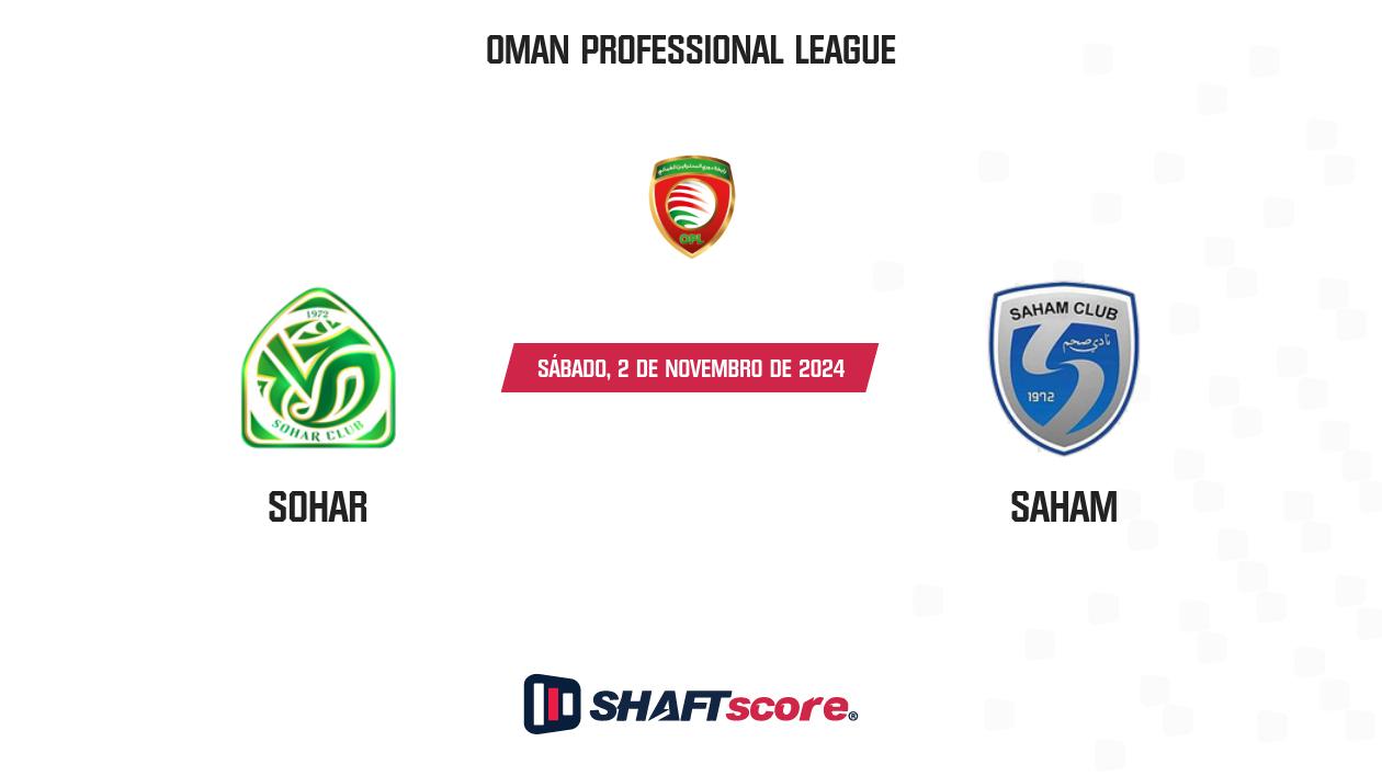 Palpite: Sohar vs Saham