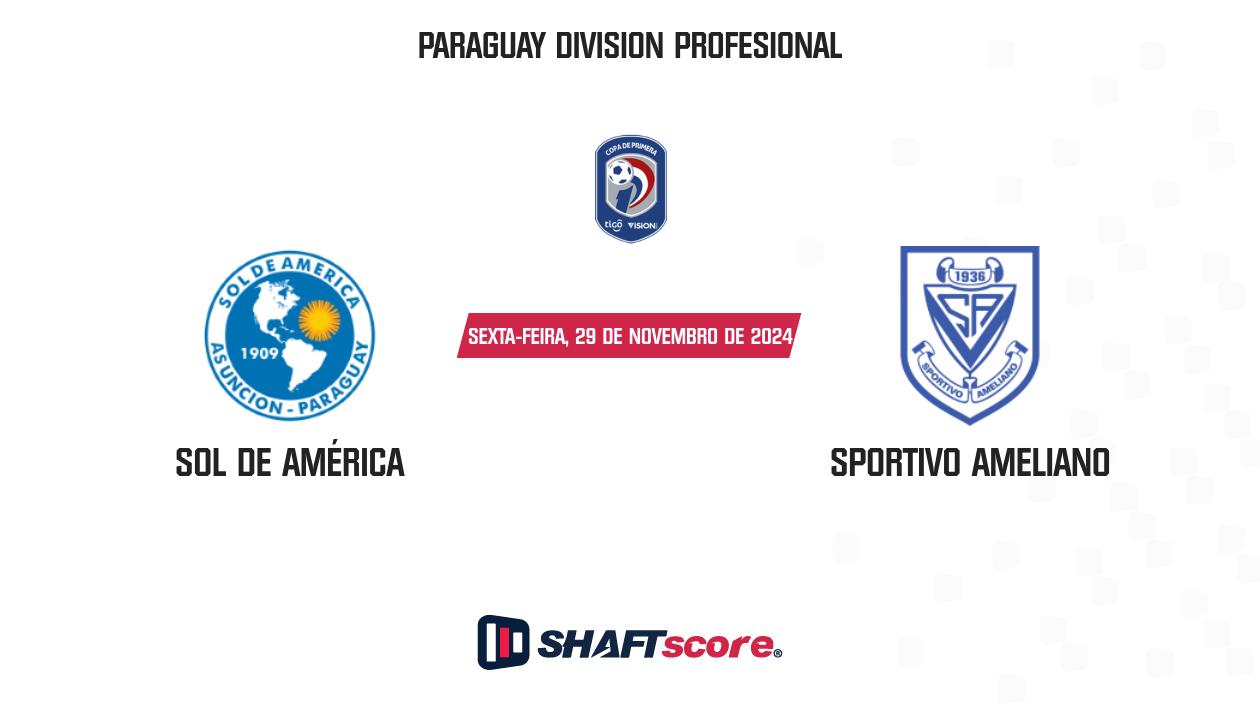 Palpite: Sol de América vs Sportivo Ameliano