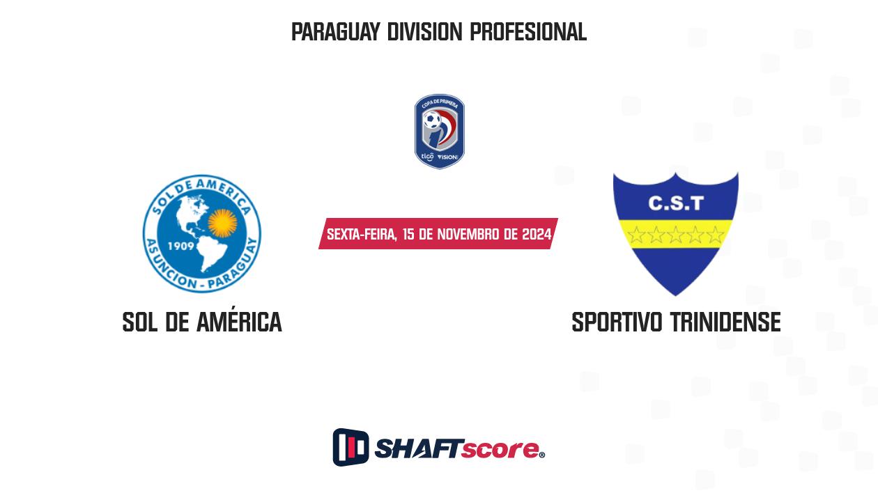 Palpite: Sol de América vs Sportivo Trinidense