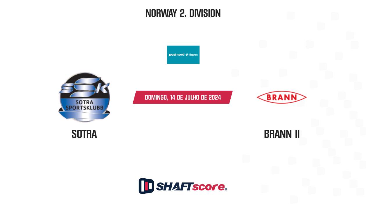 Palpite: Sotra vs Brann II