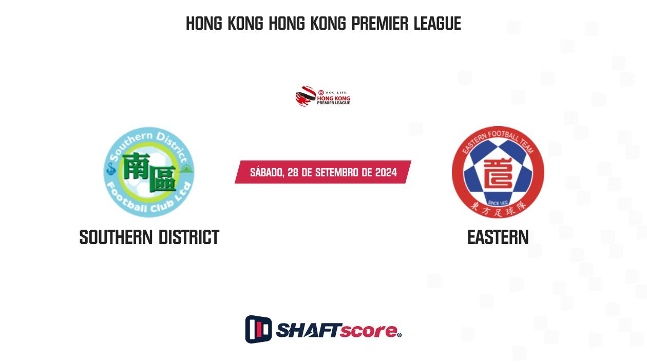 Palpite: Southern District vs Eastern