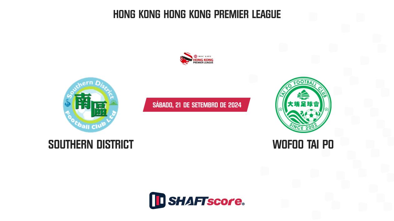 Palpite: Southern District vs Wofoo Tai Po