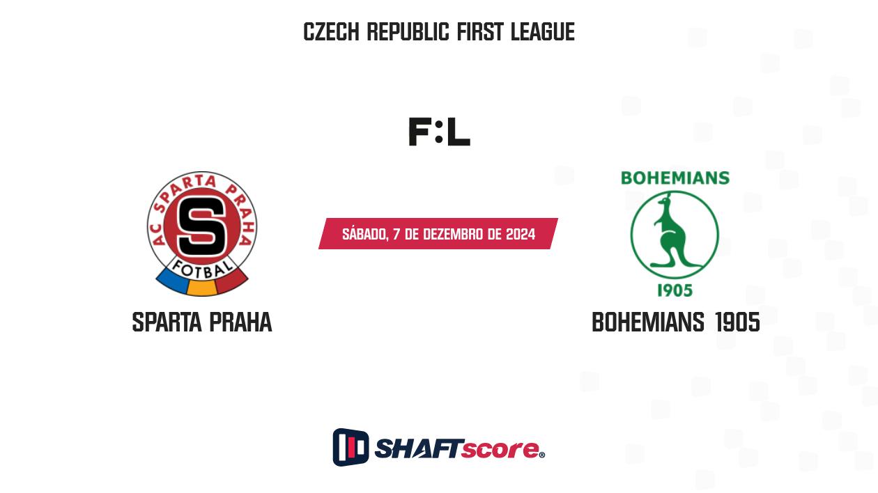 Palpite: Sparta Praha vs Bohemians 1905