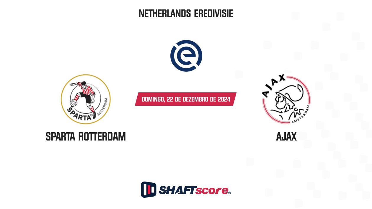 Palpite: Sparta Rotterdam vs Ajax