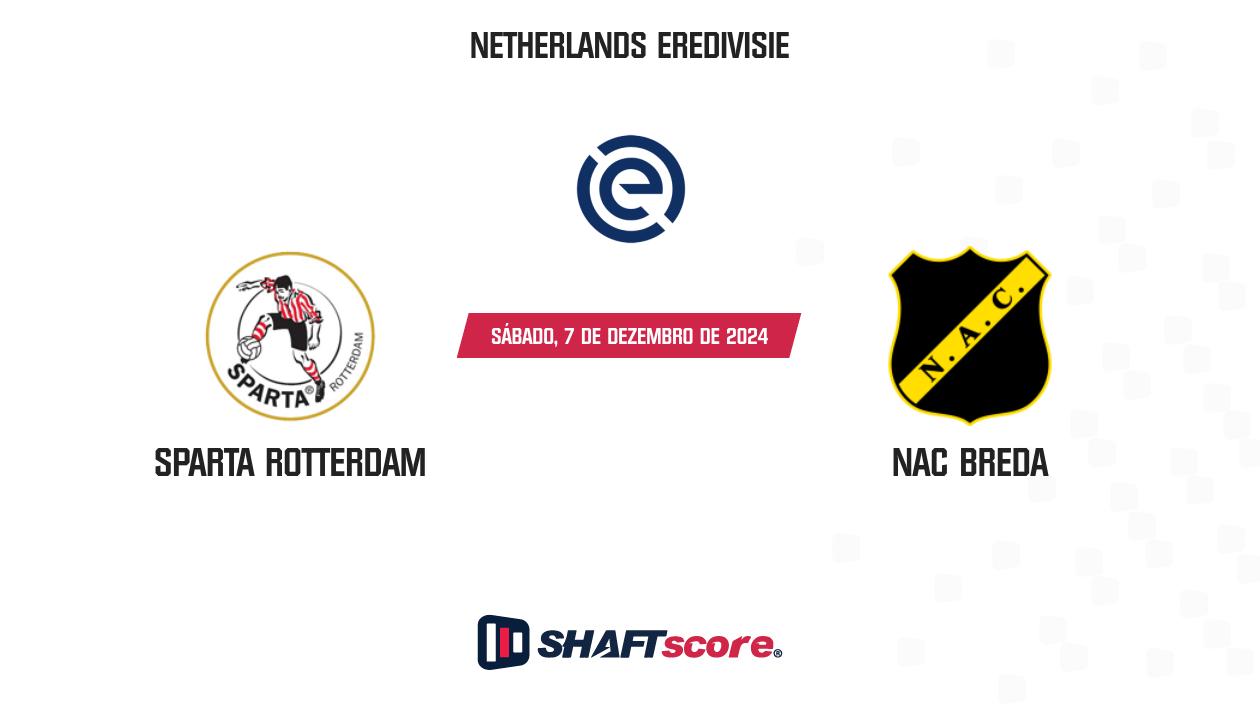 Palpite: Sparta Rotterdam vs NAC Breda