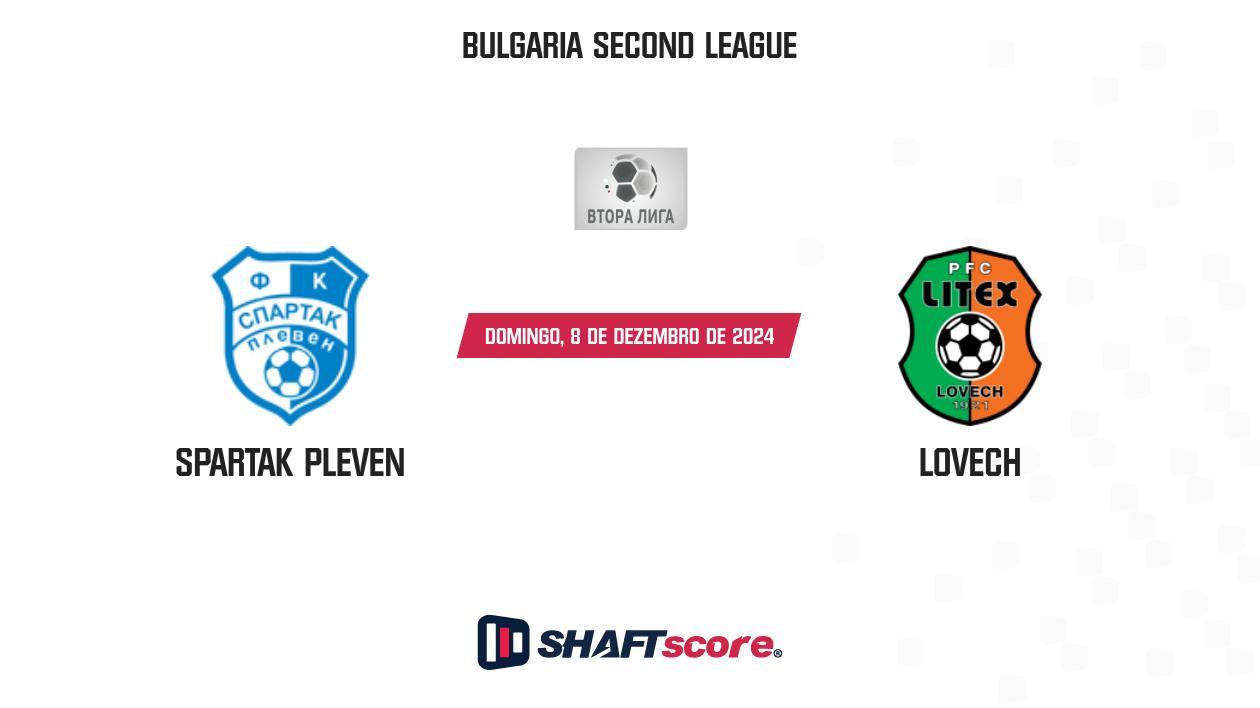 Palpite: Spartak Pleven vs Lovech