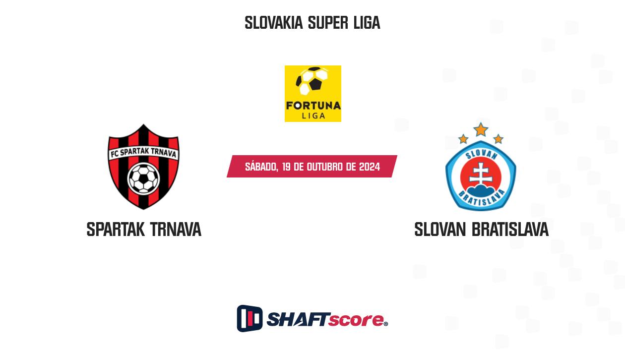 Palpite: Spartak Trnava vs Slovan Bratislava