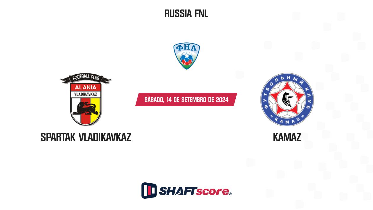 Palpite: Spartak Vladikavkaz vs KAMAZ