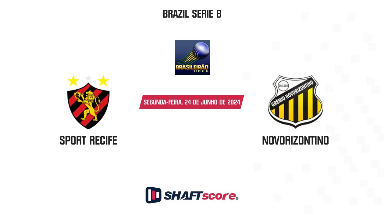 Palpite: Sport Recife vs Novorizontino