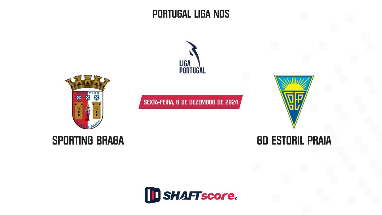 Palpite: Sporting Braga vs GD Estoril Praia