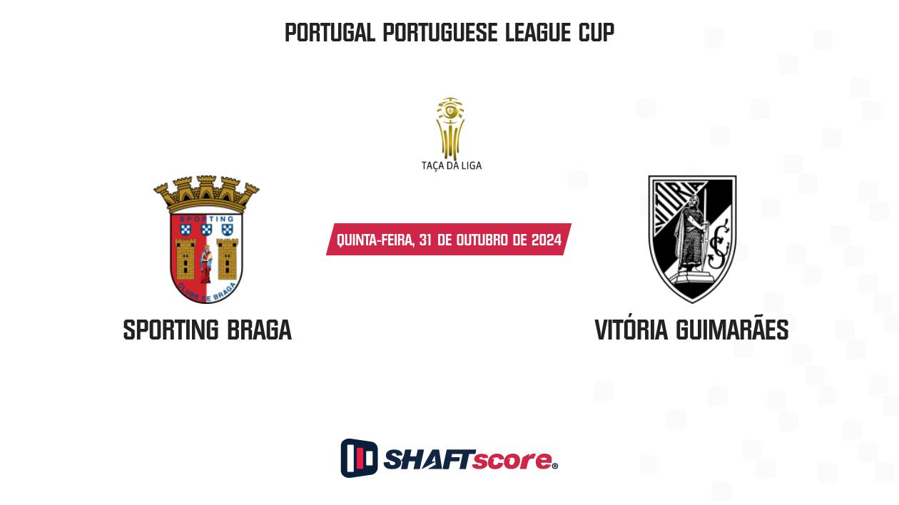 Palpite: Sporting Braga vs Vitória Guimarães