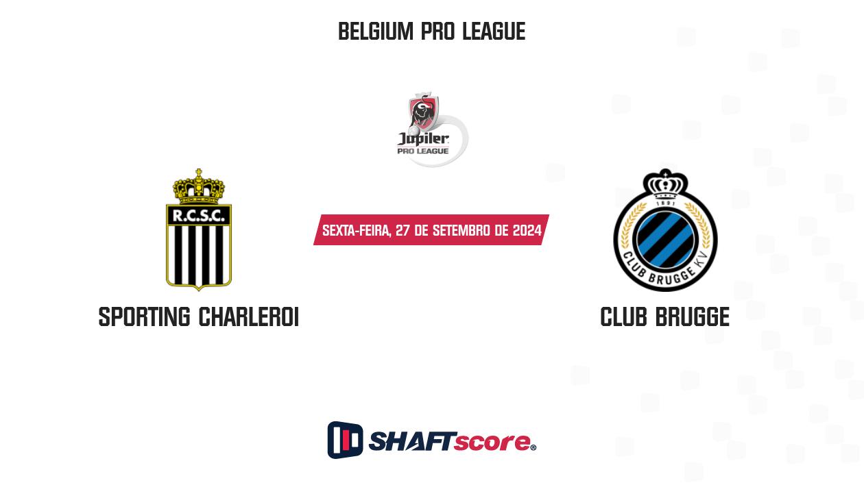 Palpite: Sporting Charleroi vs Club Brugge