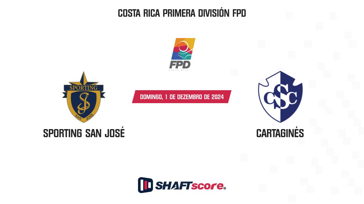 Palpite: Sporting San José vs Cartaginés