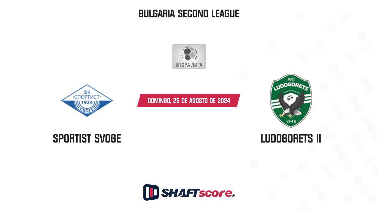 Palpite: Sportist Svoge vs Ludogorets II