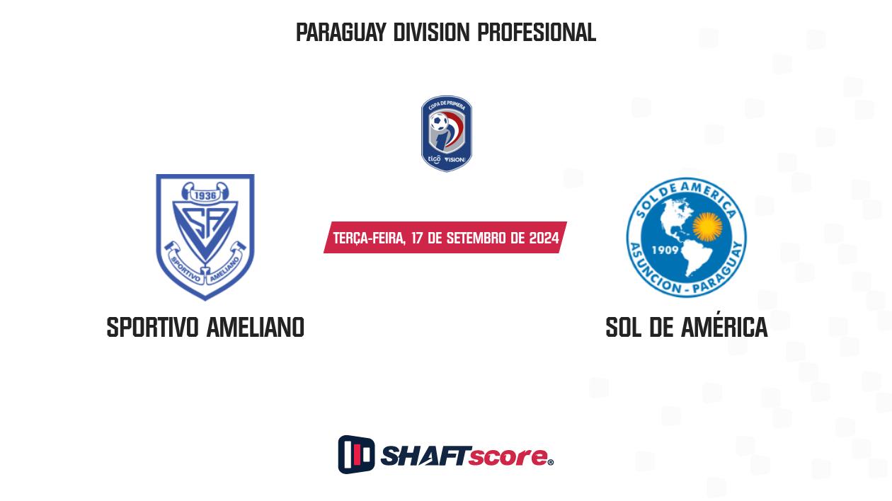 Palpite: Sportivo Ameliano vs Sol de América