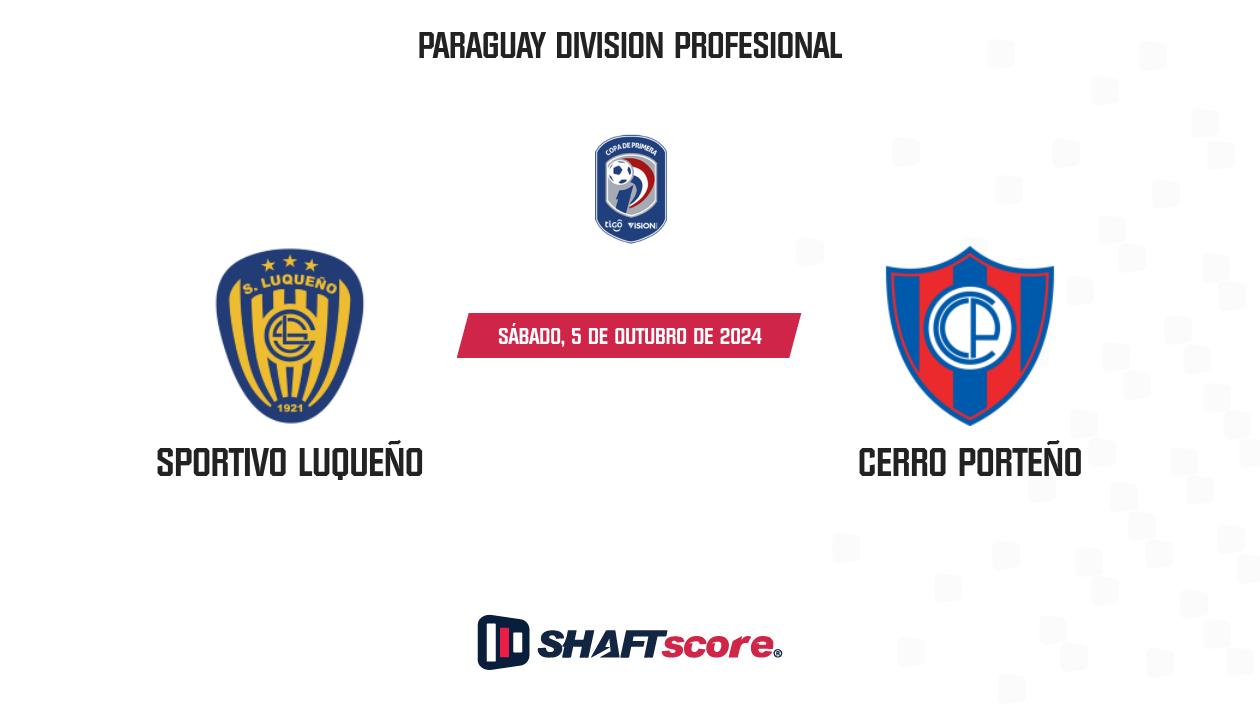 Palpite: Sportivo Luqueño vs Cerro Porteño