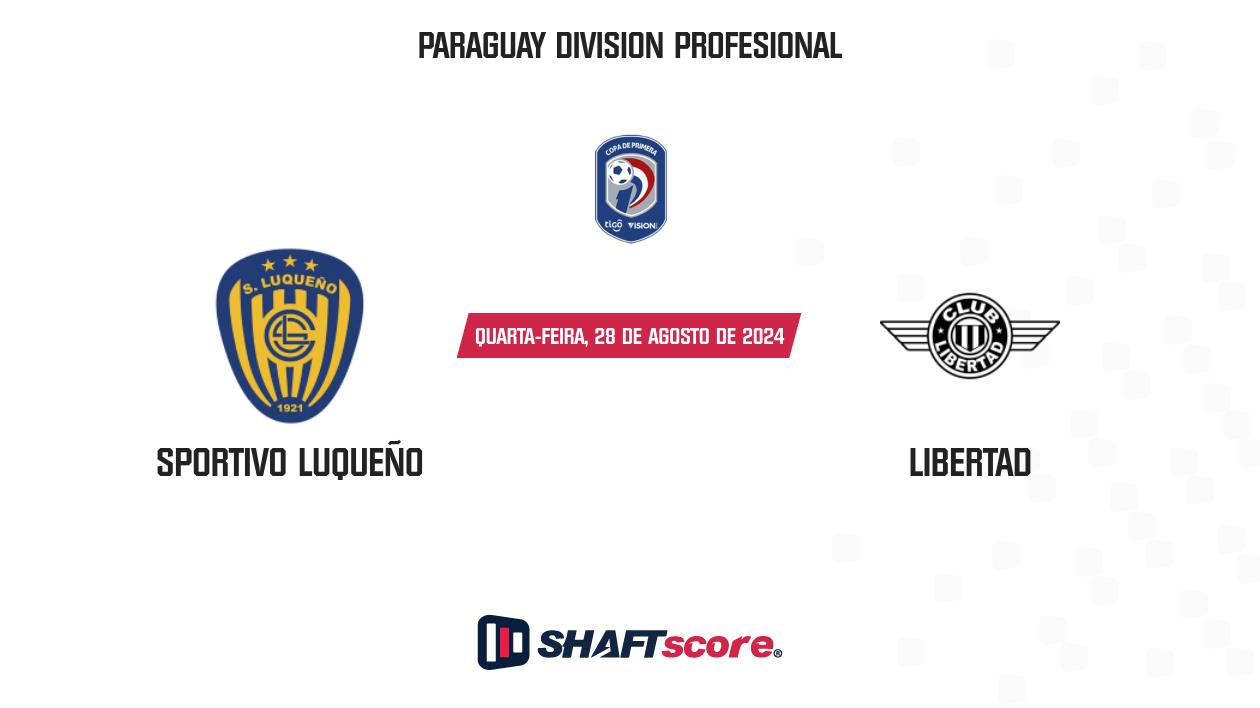 Palpite: Sportivo Luqueño vs Libertad