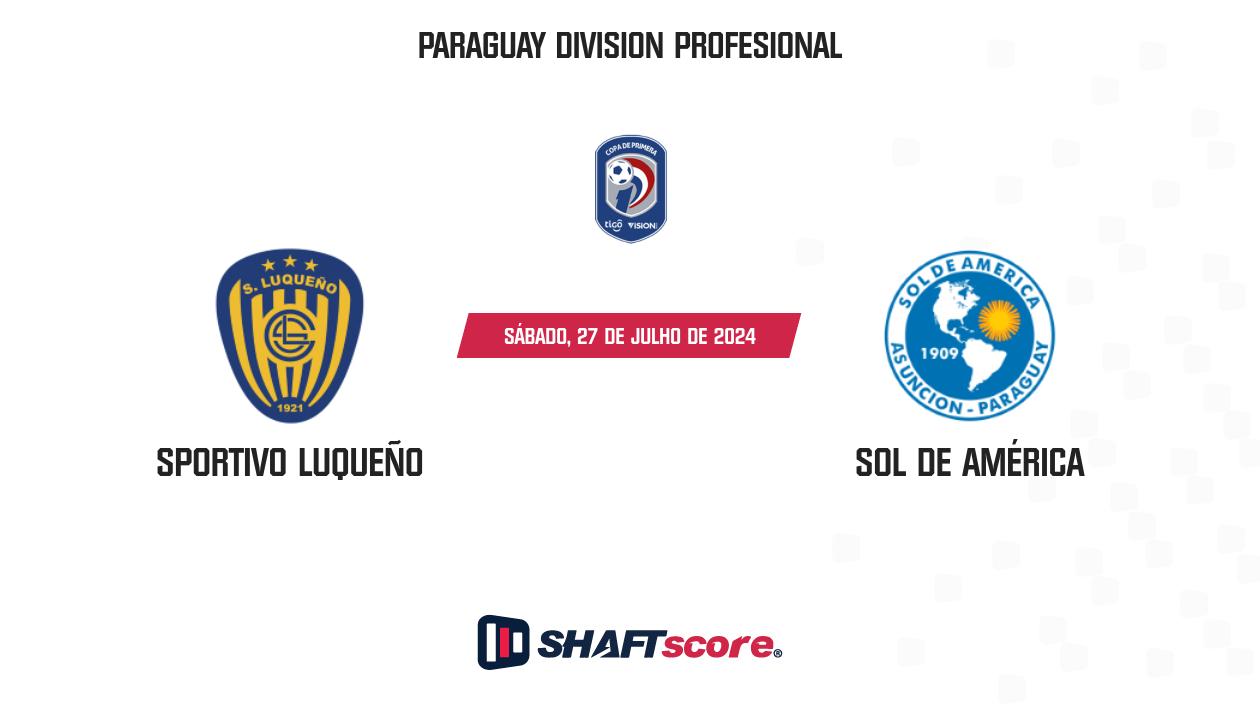 Palpite: Sportivo Luqueño vs Sol de América