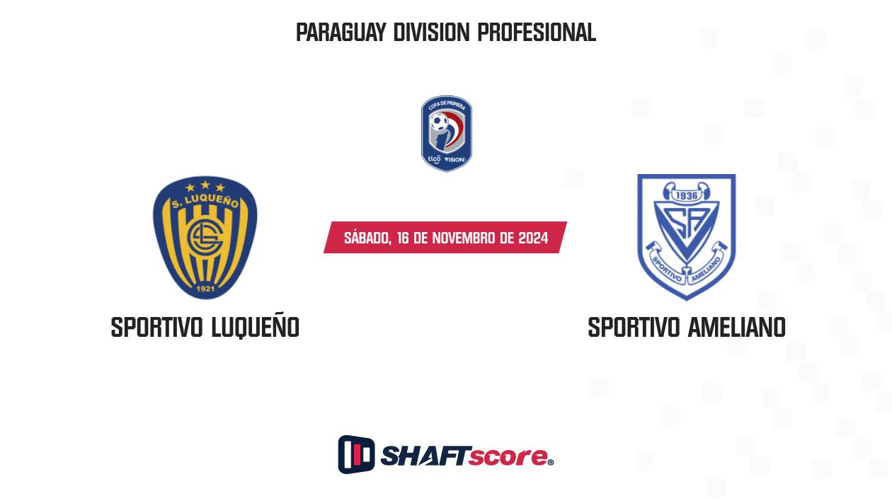 Palpite: Sportivo Luqueño vs Sportivo Ameliano