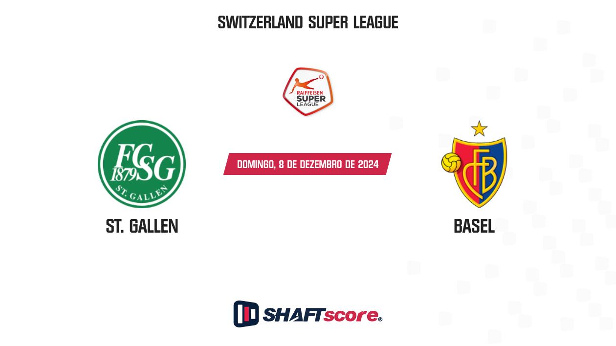 Palpite: St. Gallen vs Basel