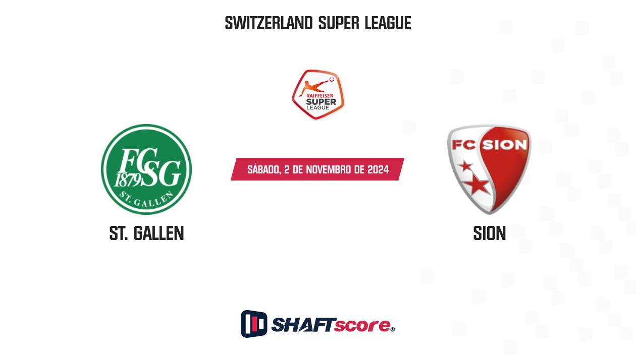 Palpite: St. Gallen vs Sion