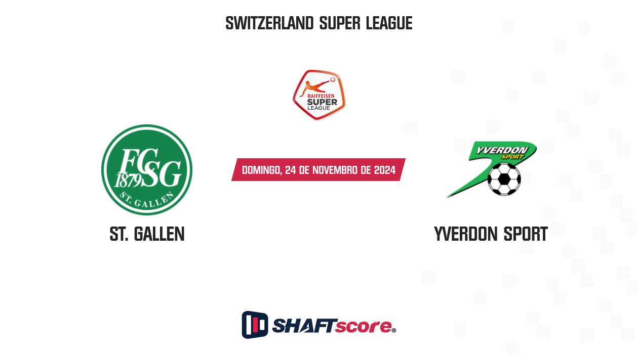 Palpite: St. Gallen vs Yverdon Sport