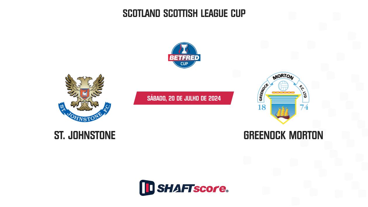 Palpite: St. Johnstone vs Greenock Morton