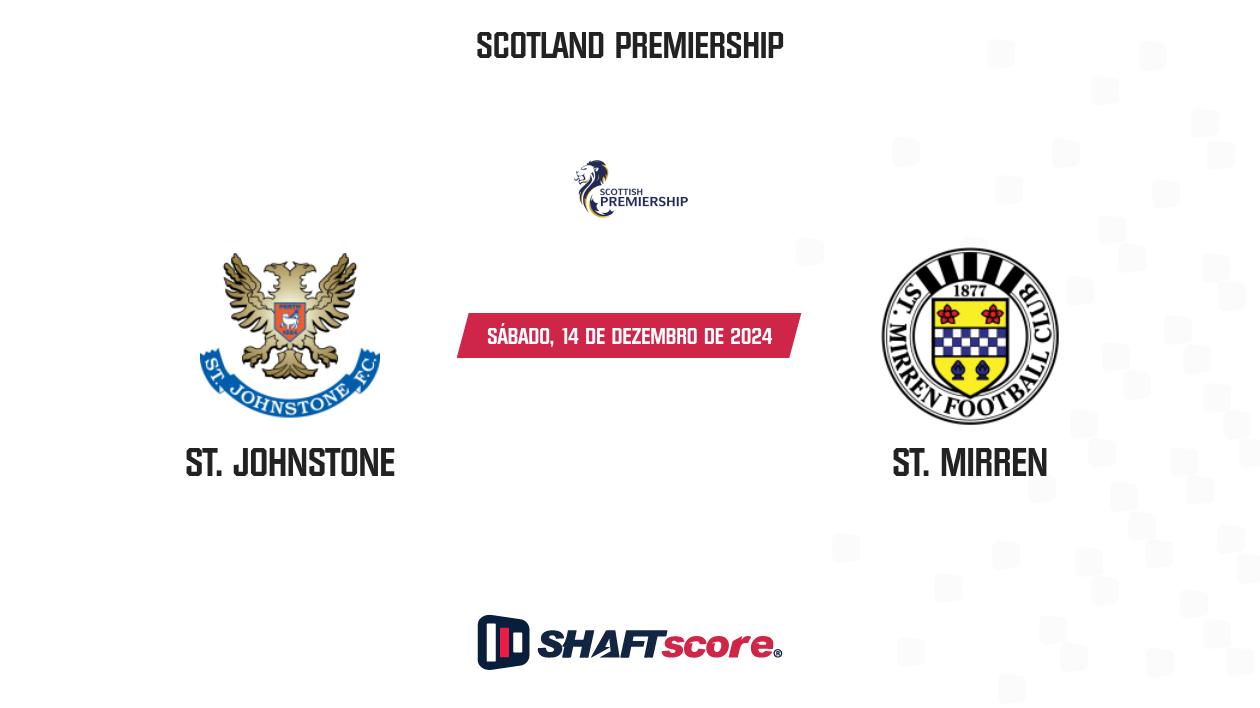 Palpite: St. Johnstone vs St. Mirren